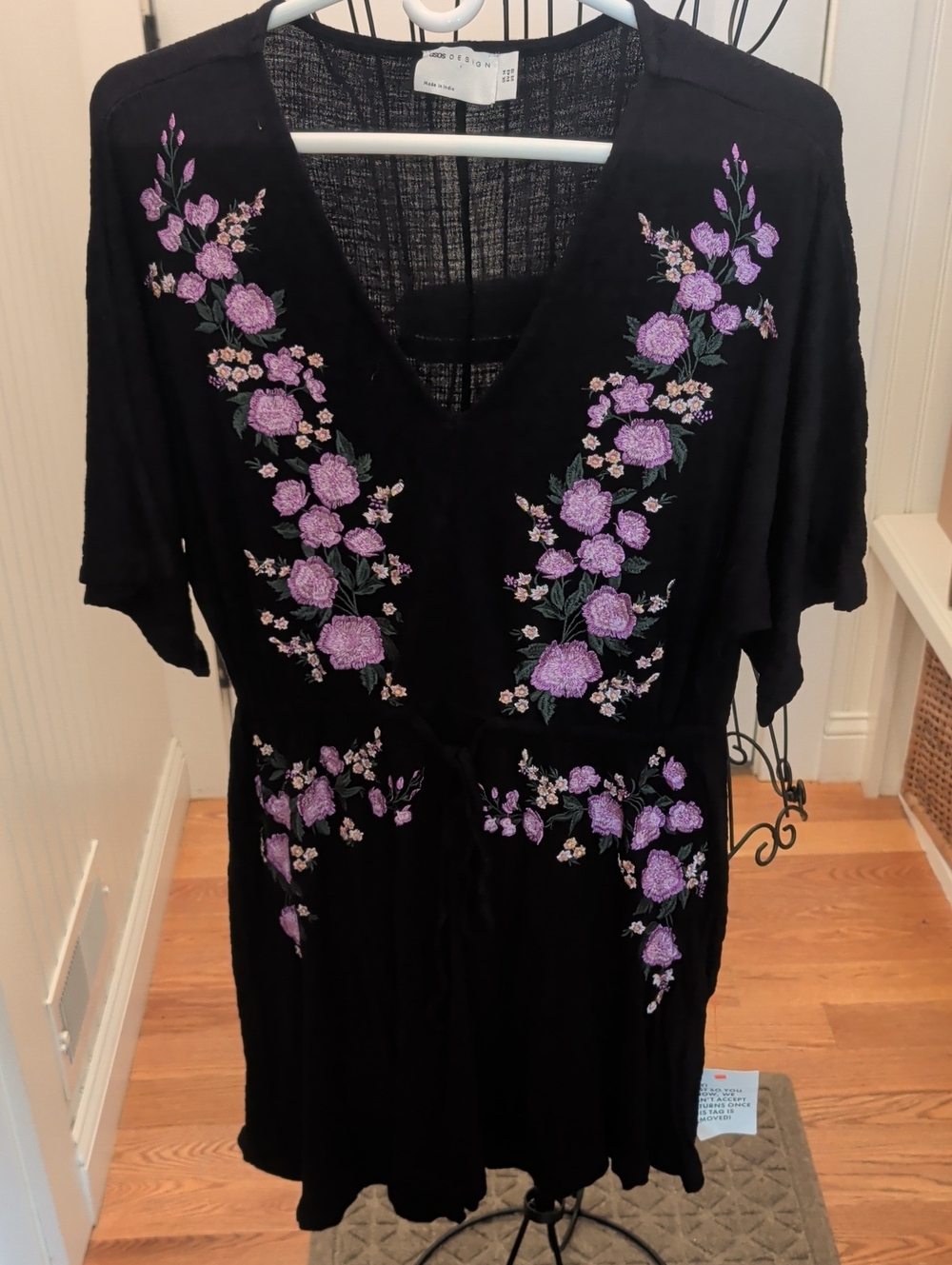 Nwt Embroidered Dress